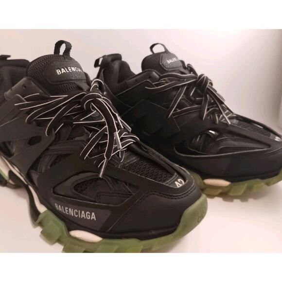 Balenciaga Track Trainer Black/Green Glow Men’s Size 9 USA Size 42 EU main image 7